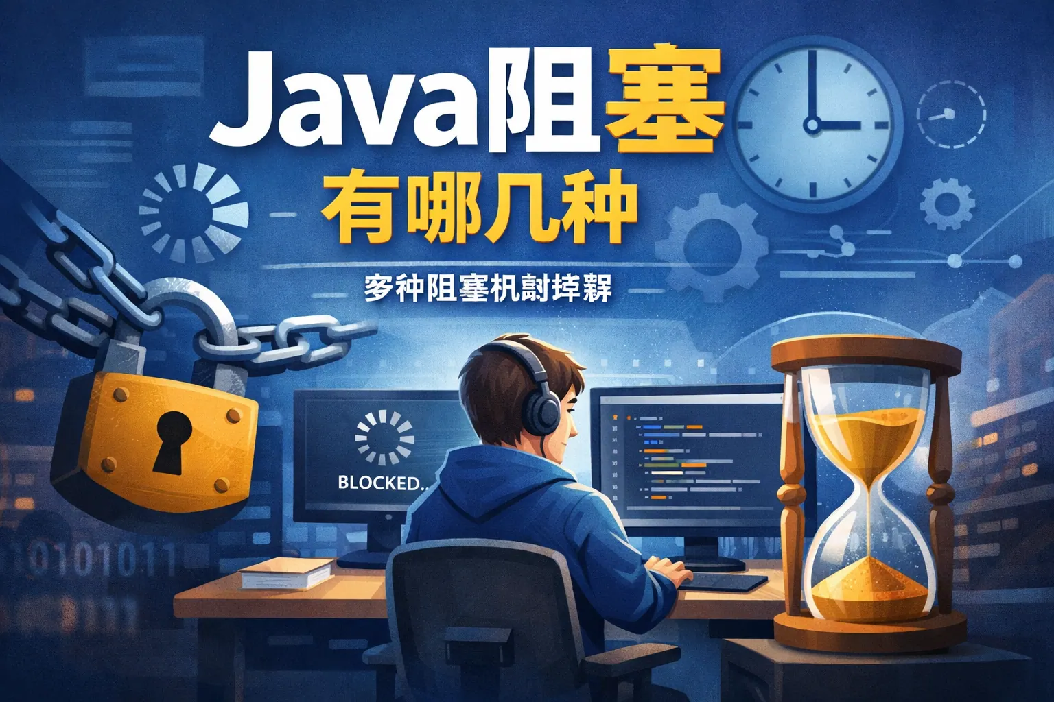 java阻塞有哪几种