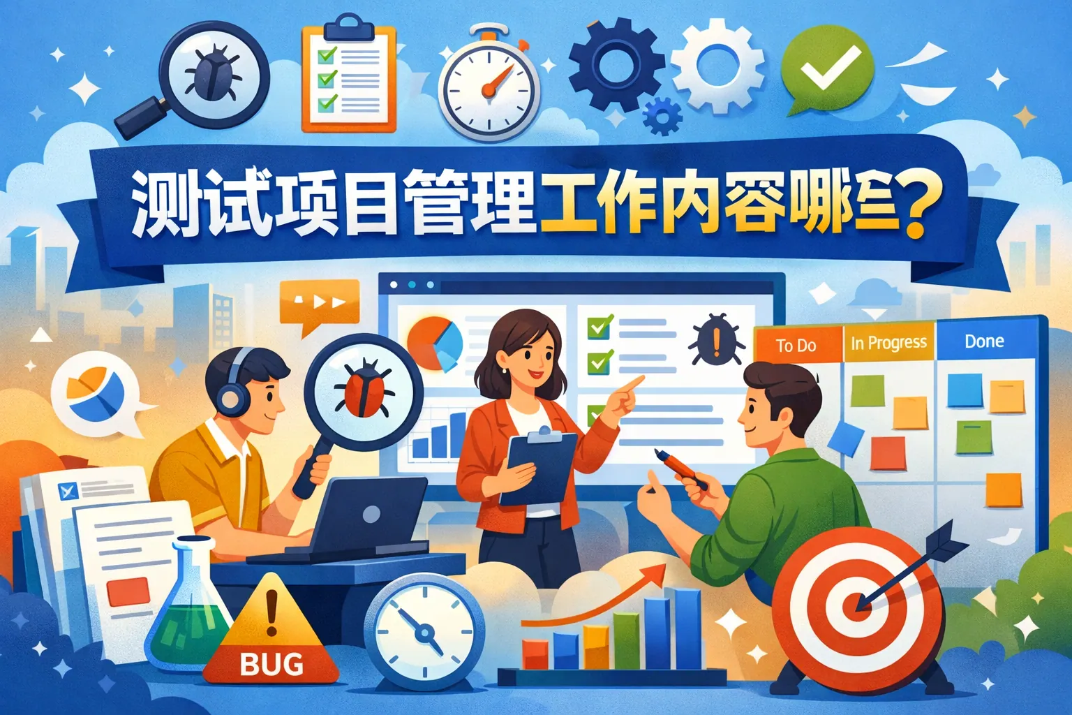 测试项目管理工作内容有哪些