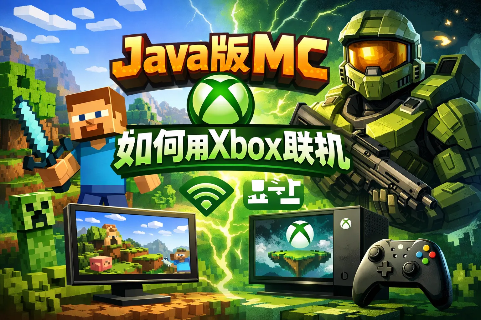 Java版mc如何用Xbox联机