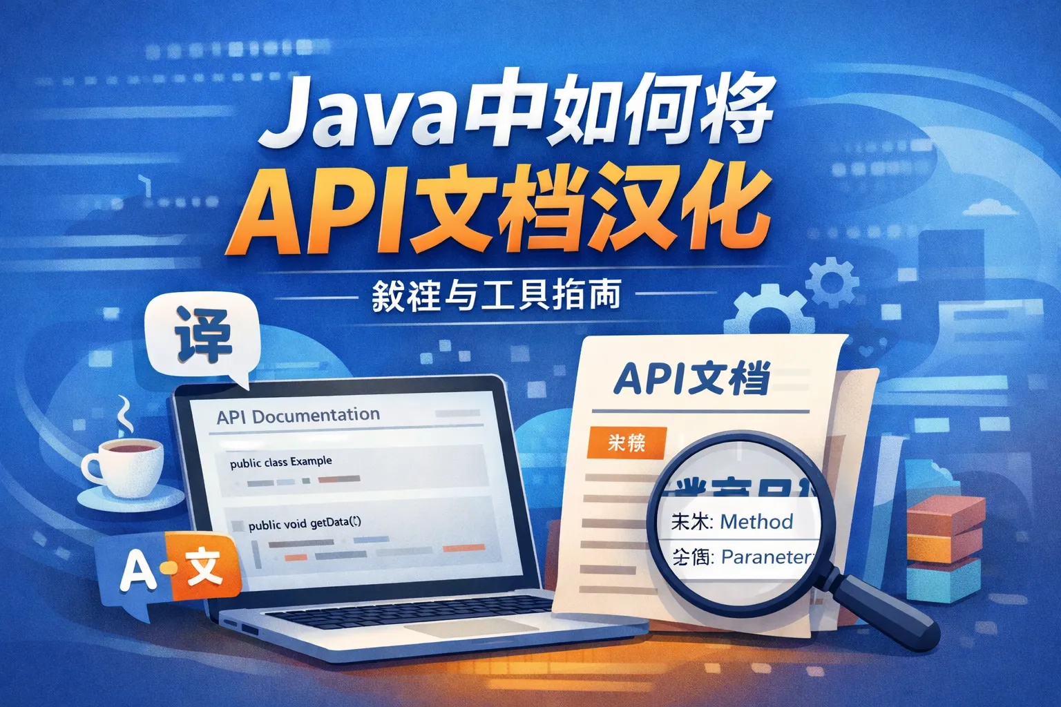 java中如何将api文档汉化