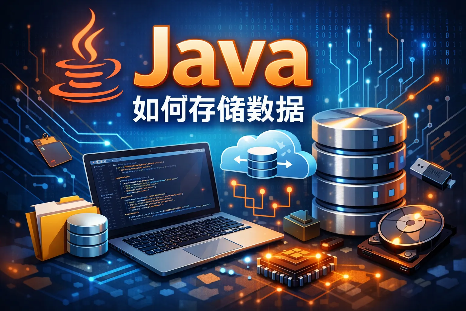 java如何存储数据的