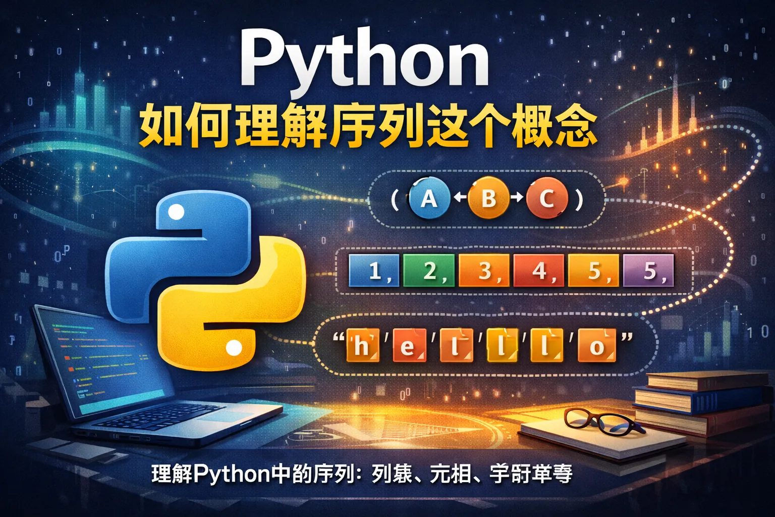 python如何理解序列这个概念