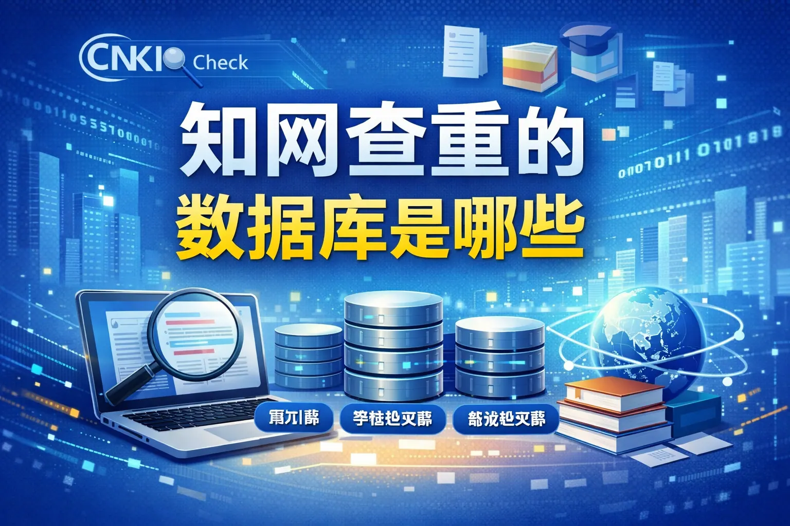 知网查重的数据库是哪些