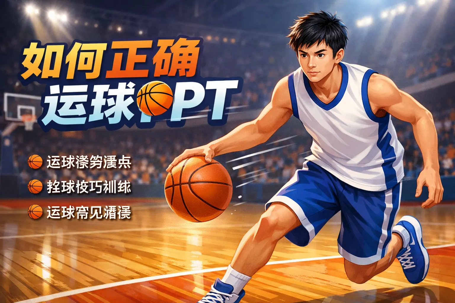 如何正确运球ppt