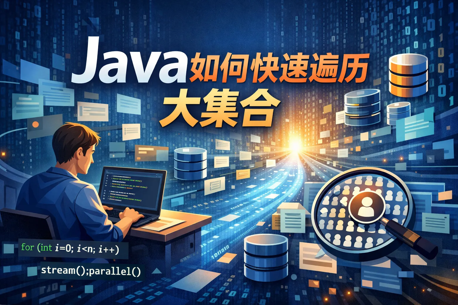 java如何快速遍历大集合