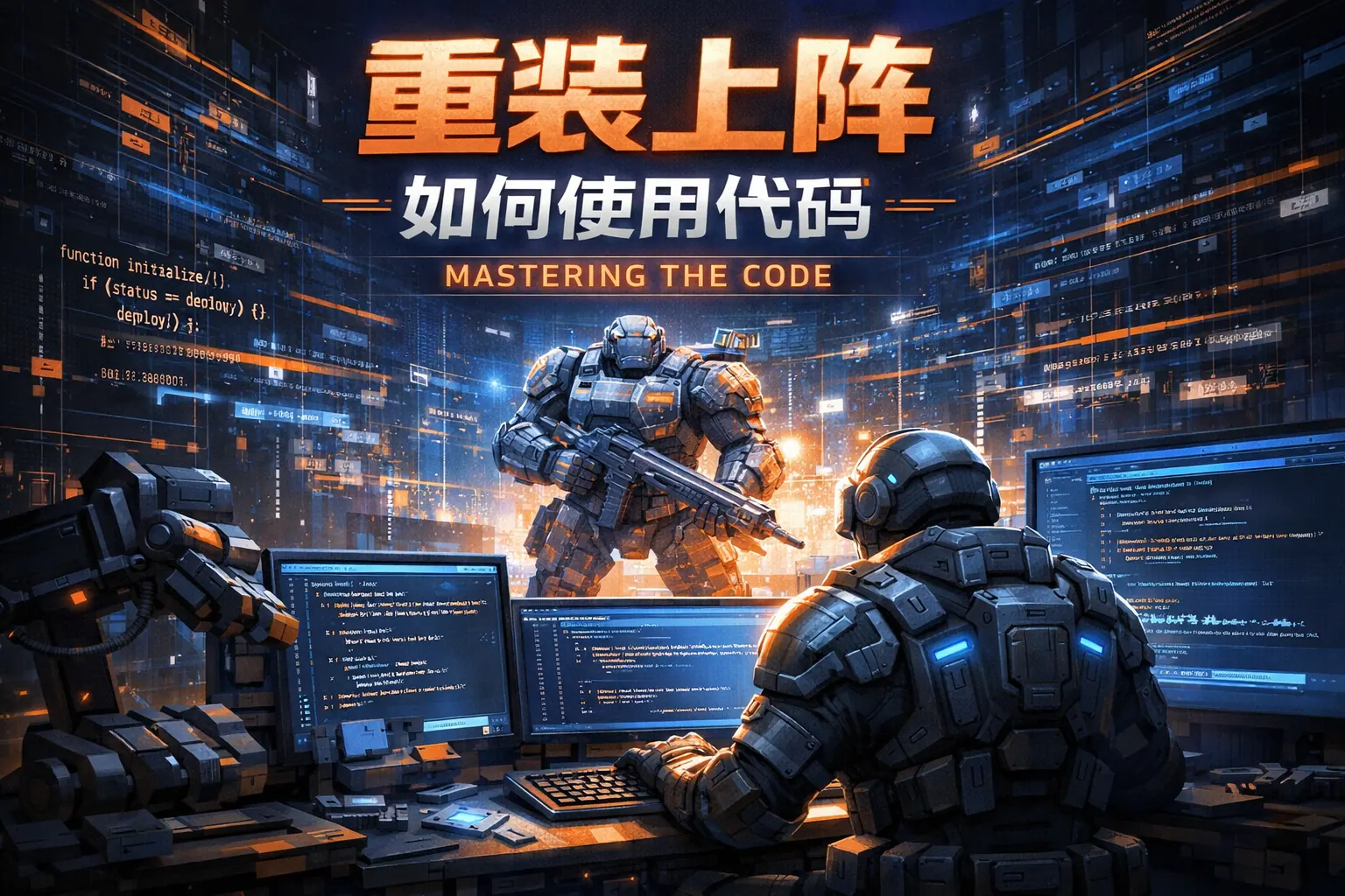 重装上阵如何使用代码