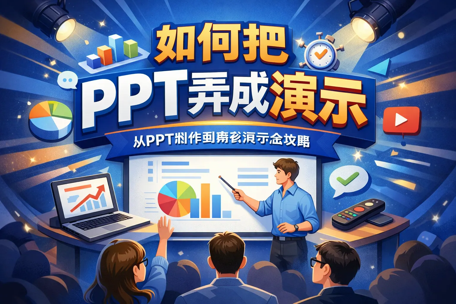 如何把ppt弄成演示