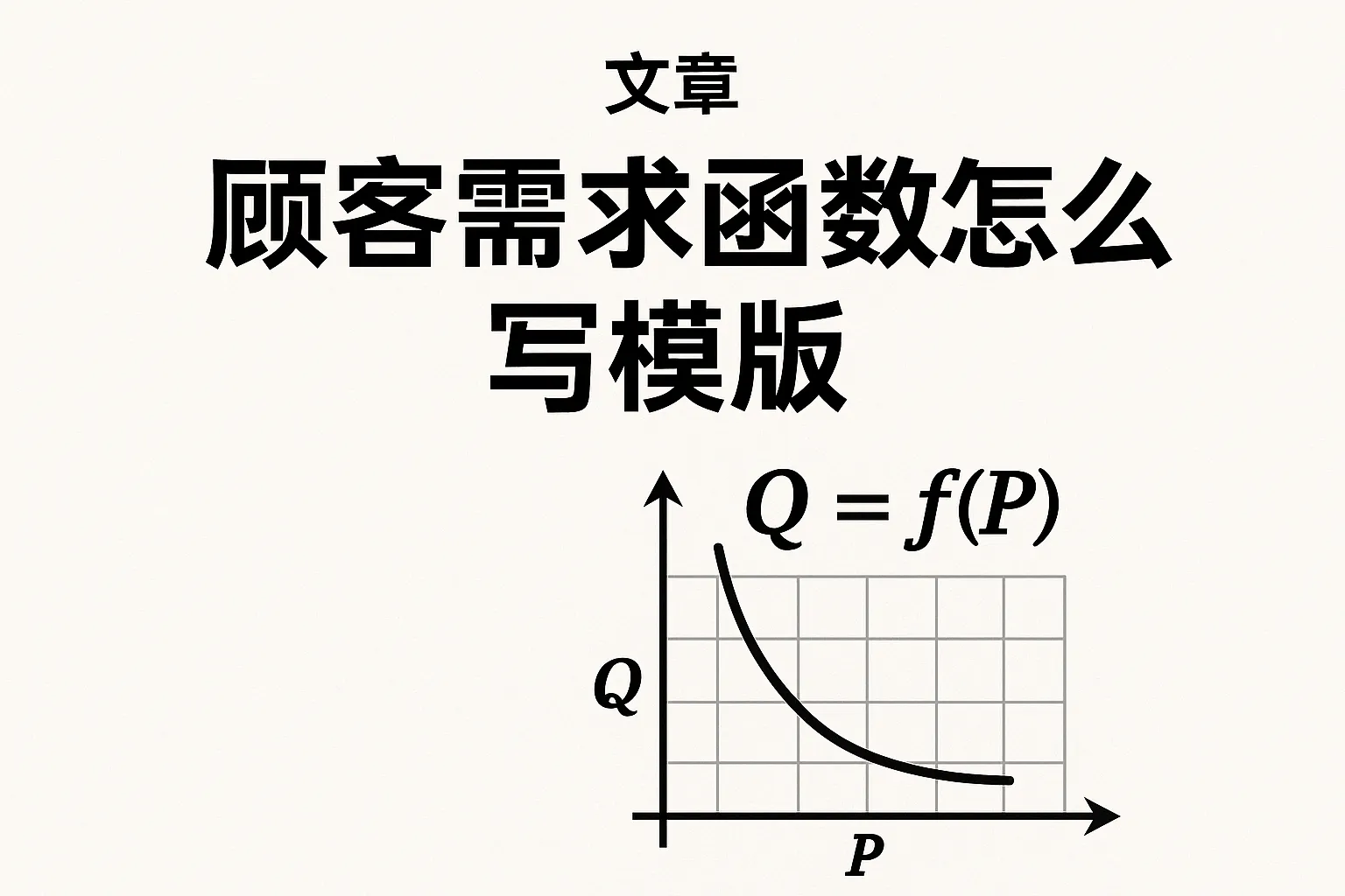 顾客需求函数怎么写模板