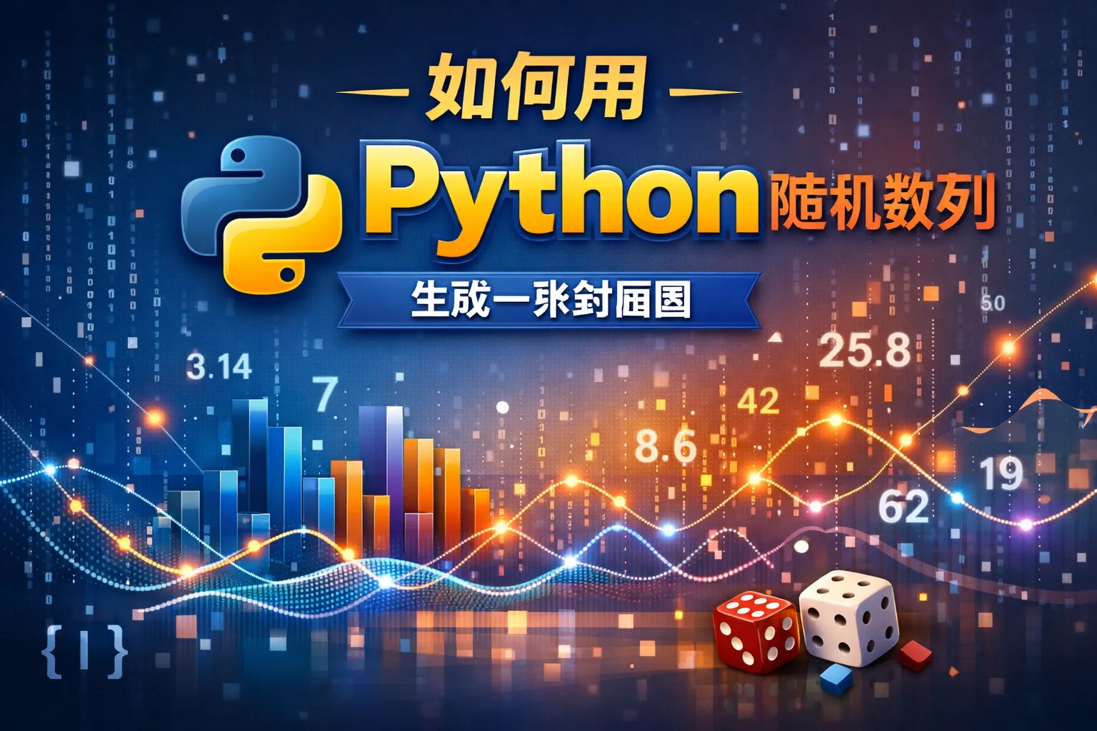 如何用python随机数列