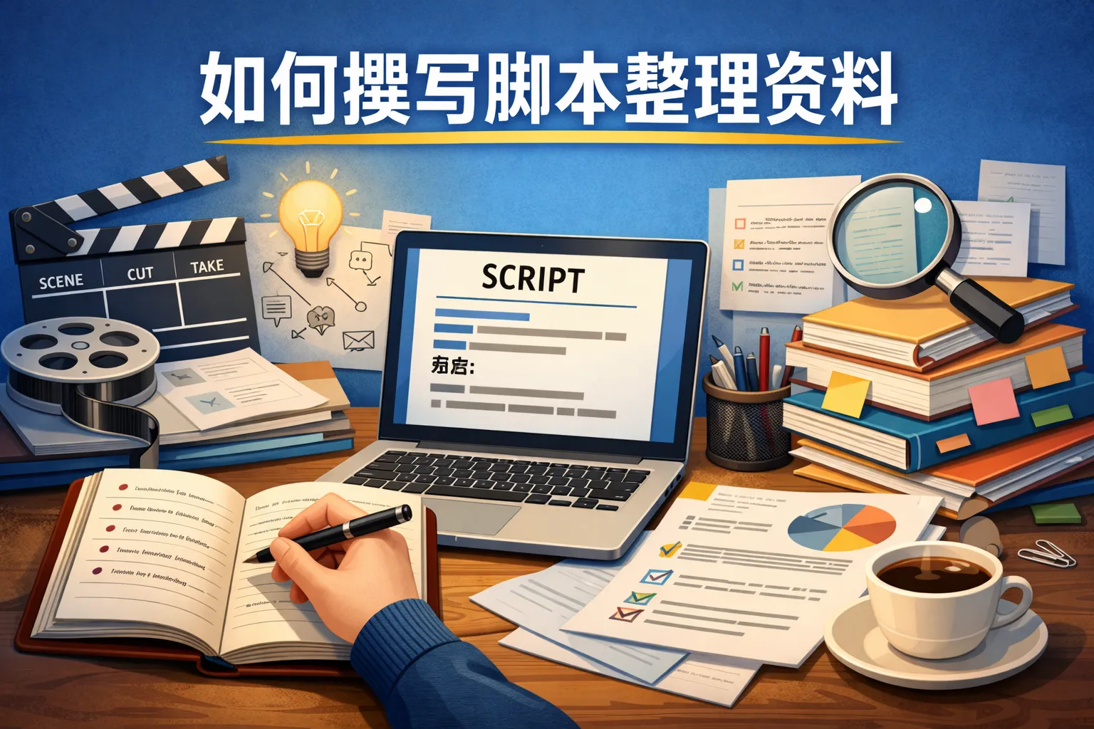 如何撰写脚本整理资料