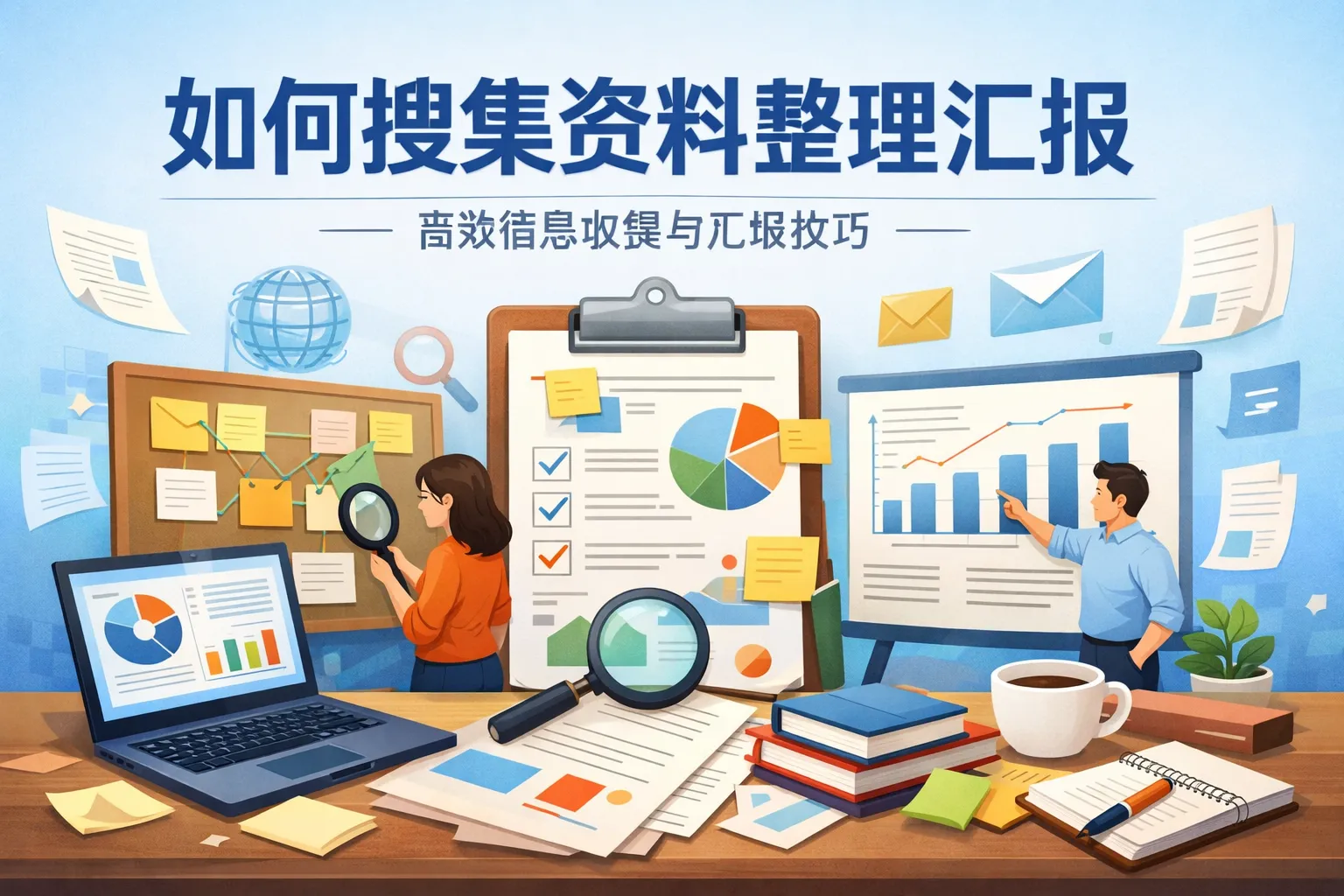 如何搜集资料整理汇报