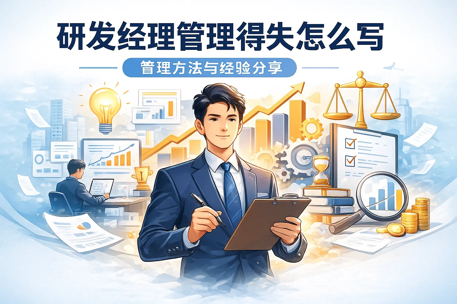 研发经理管理得失怎么写