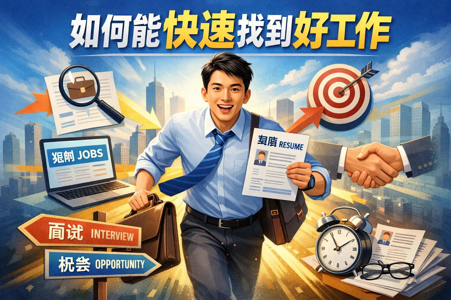 如何能快速找到好工作