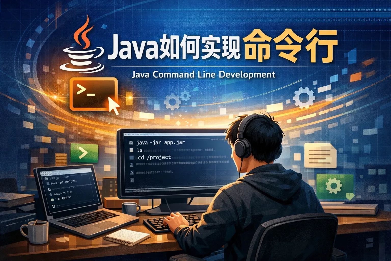 Java如何实现命令行