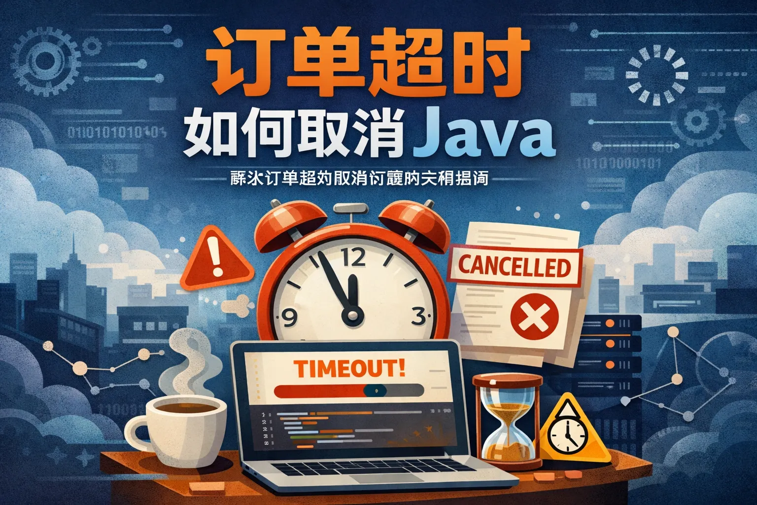 订单超时如何取消java