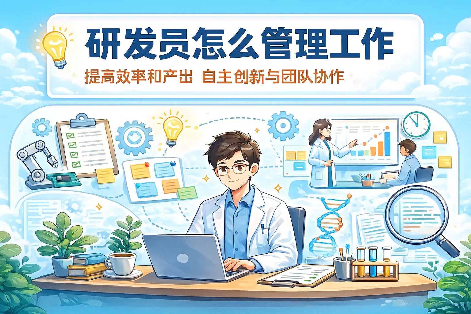 研发员怎么管理工作