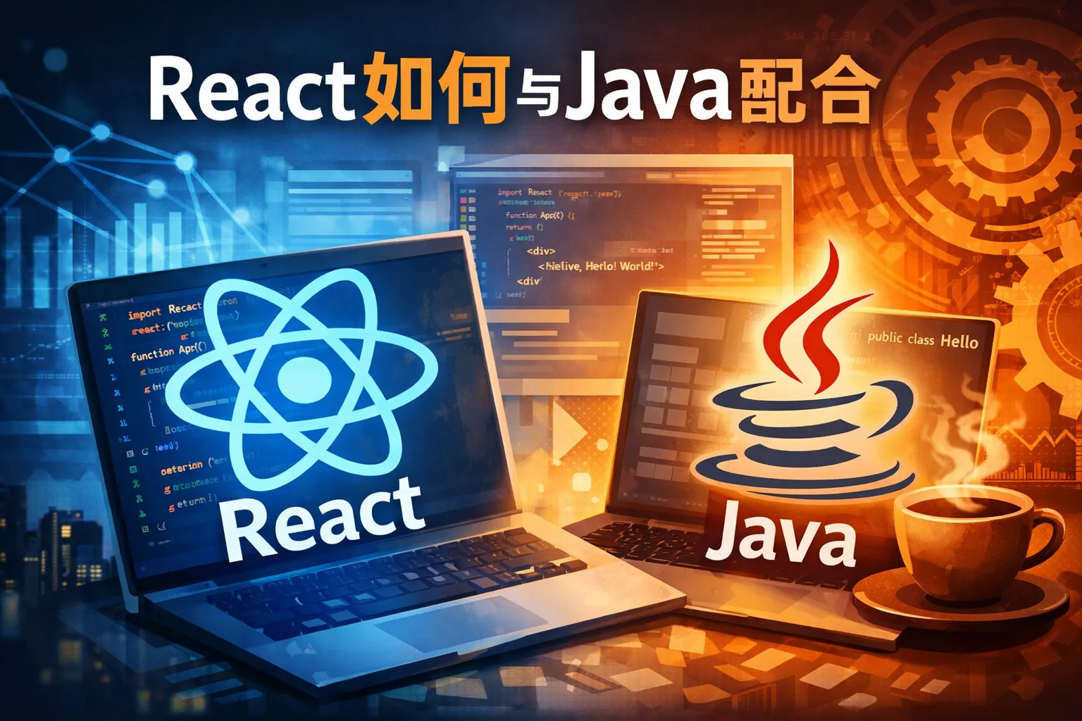 react如何与java配合