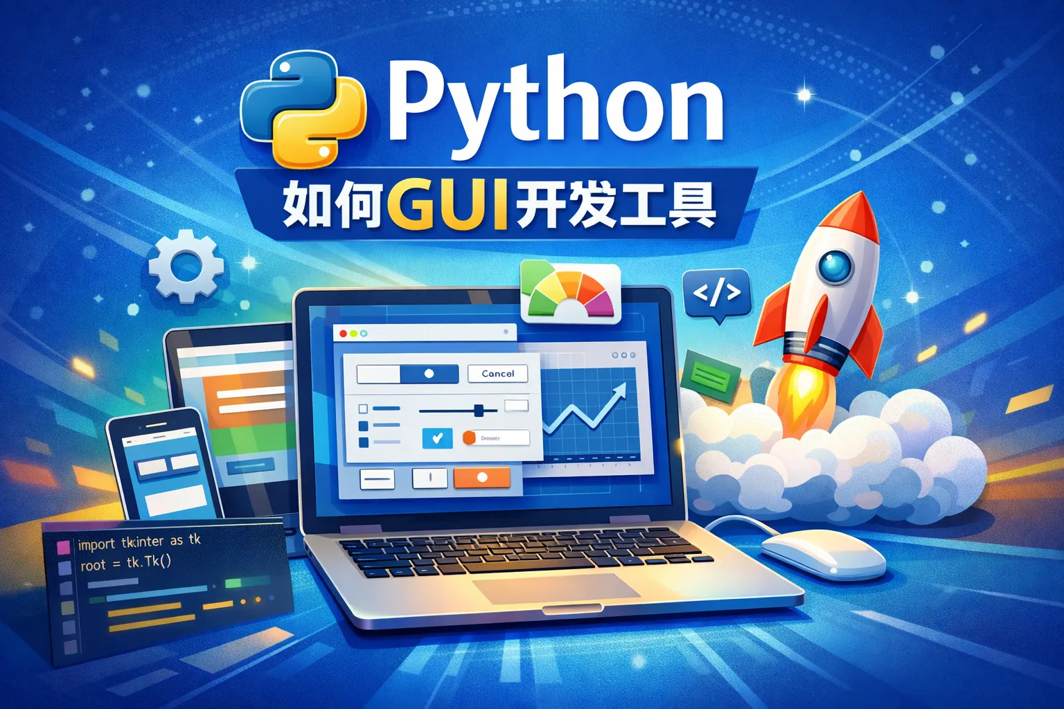 python如何gui开发工具