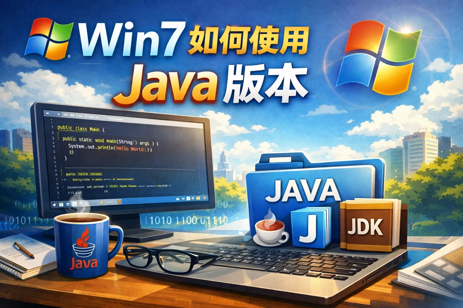 win7 如何使用java版本