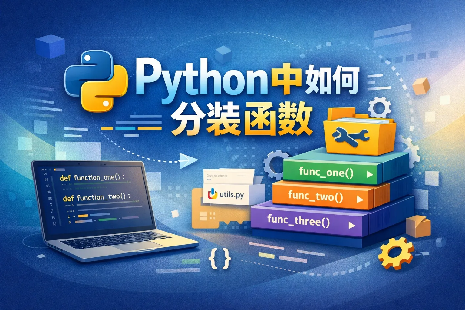 python中如何分装函数