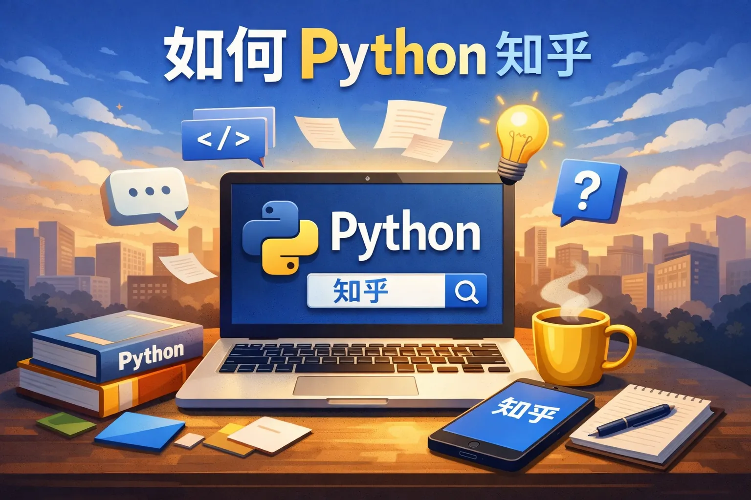 如何python知乎