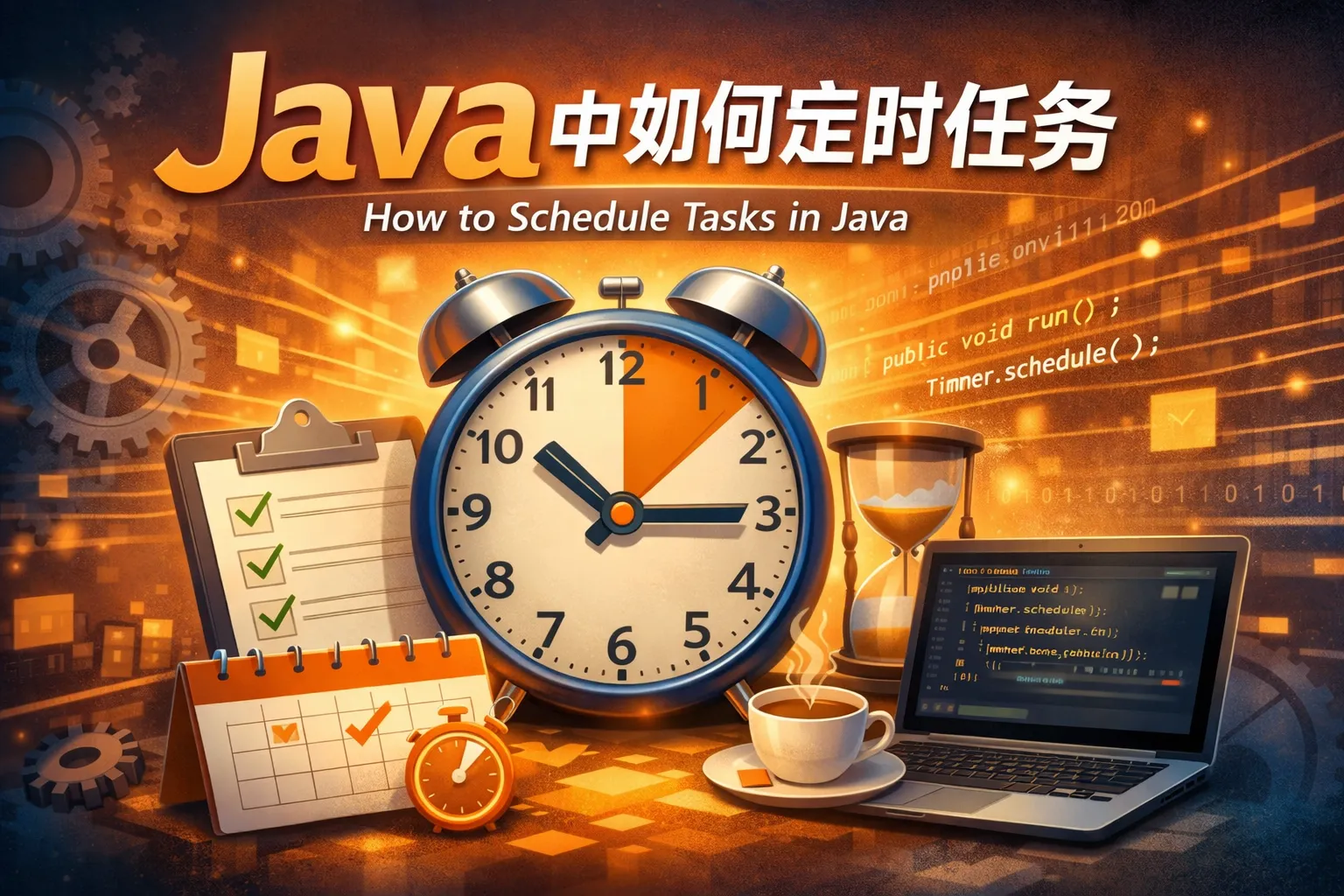java中如何定时任务