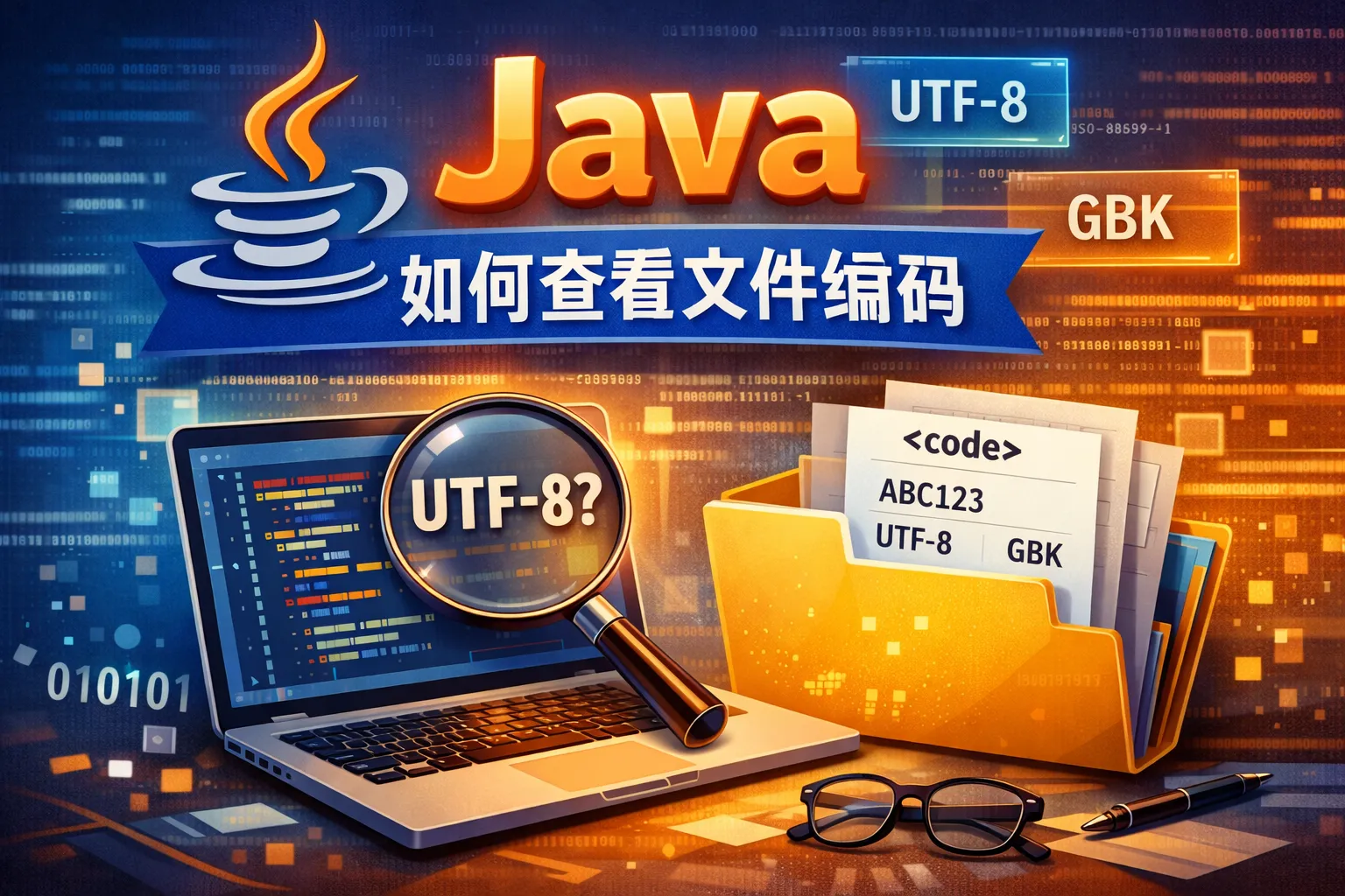 java 如何查看文件编码