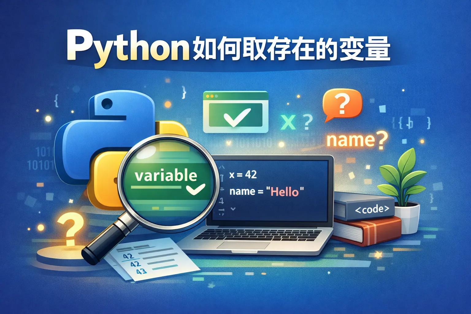 python如何取存在的变量