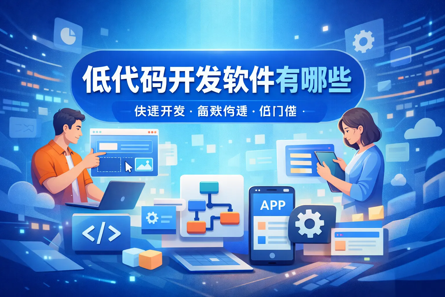 低代码开发软件有哪些