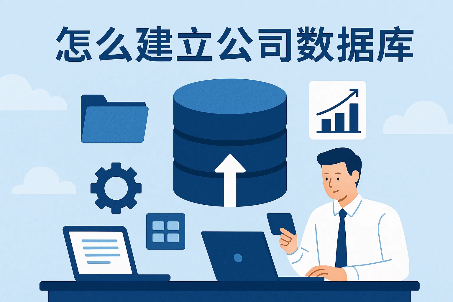 怎么建立公司数据库