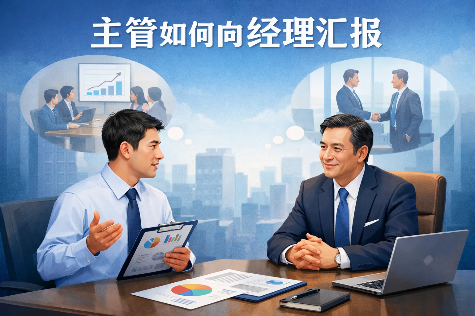 主管如何向经理汇报