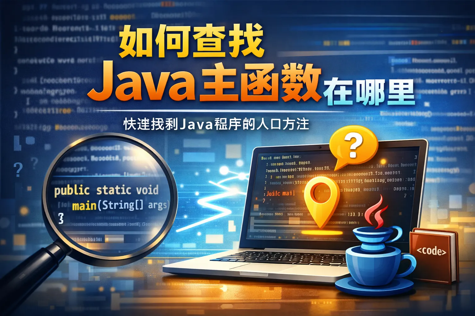 如何查找java主函数在哪里