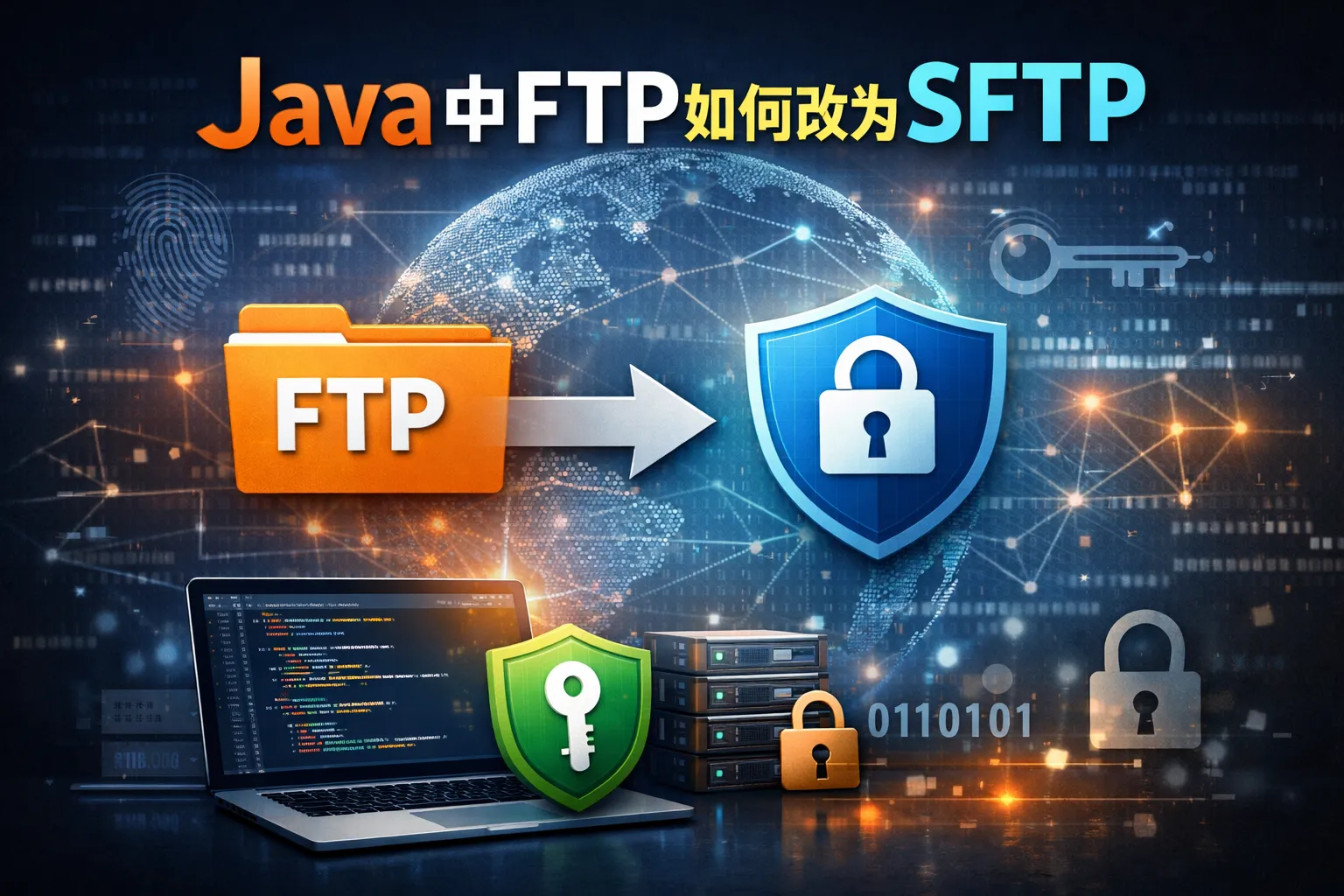 Sftp Using Java java中ftp如何改为sftp