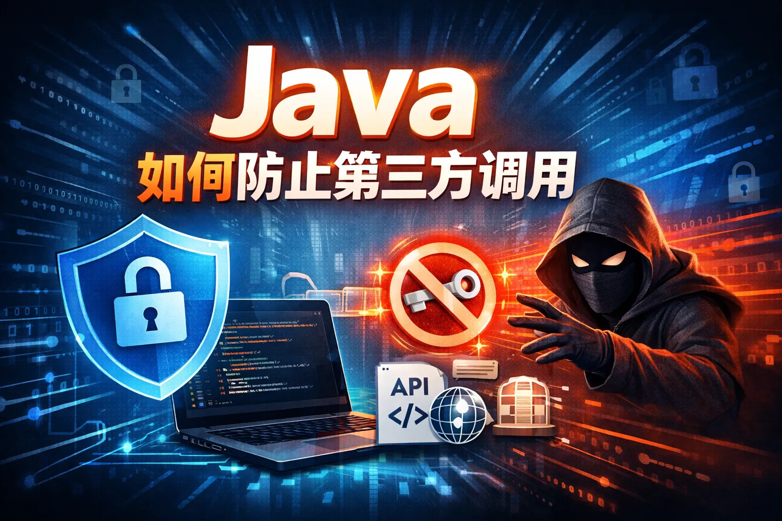 java如何防止第三方调用