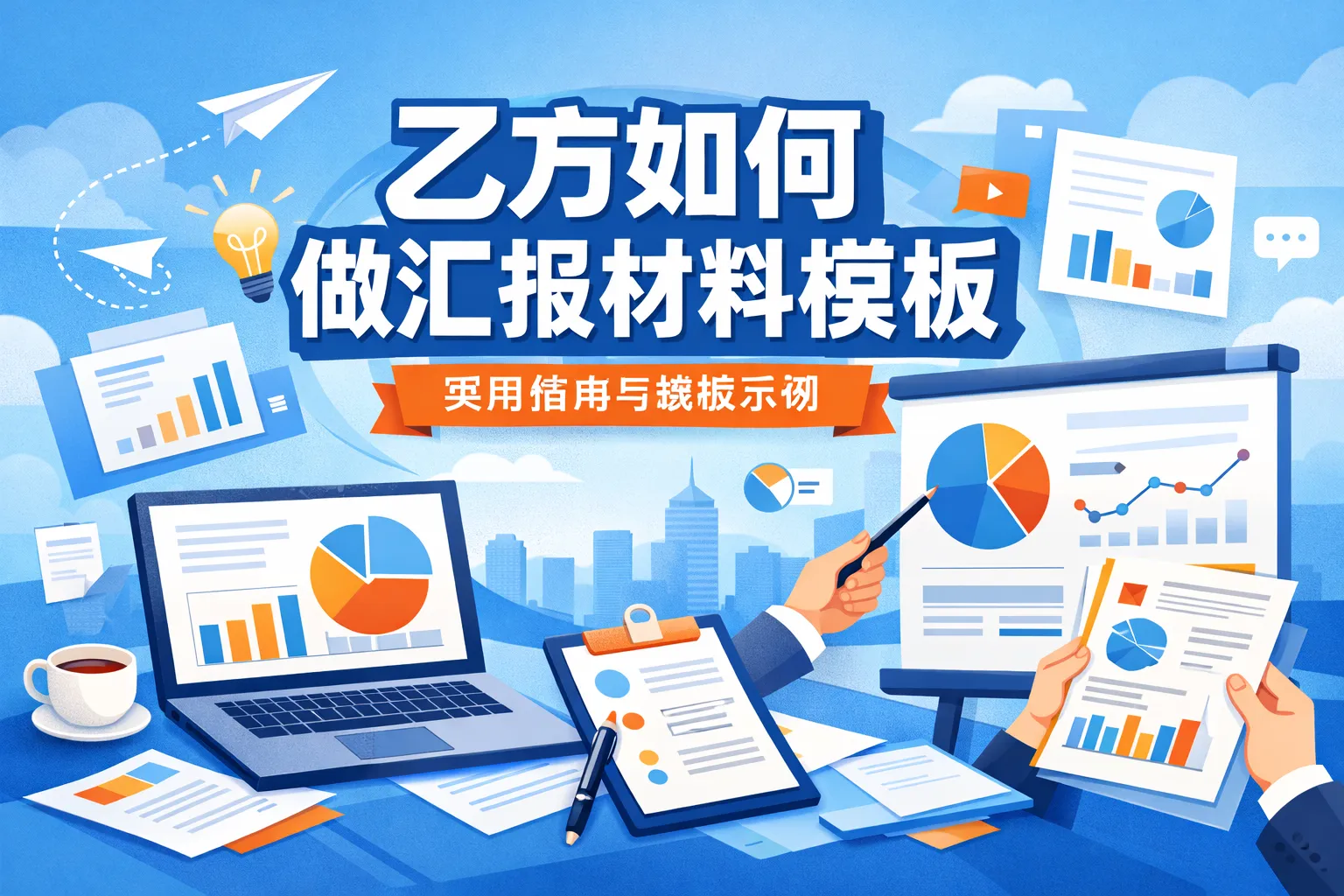 乙方如何做汇报材料模板