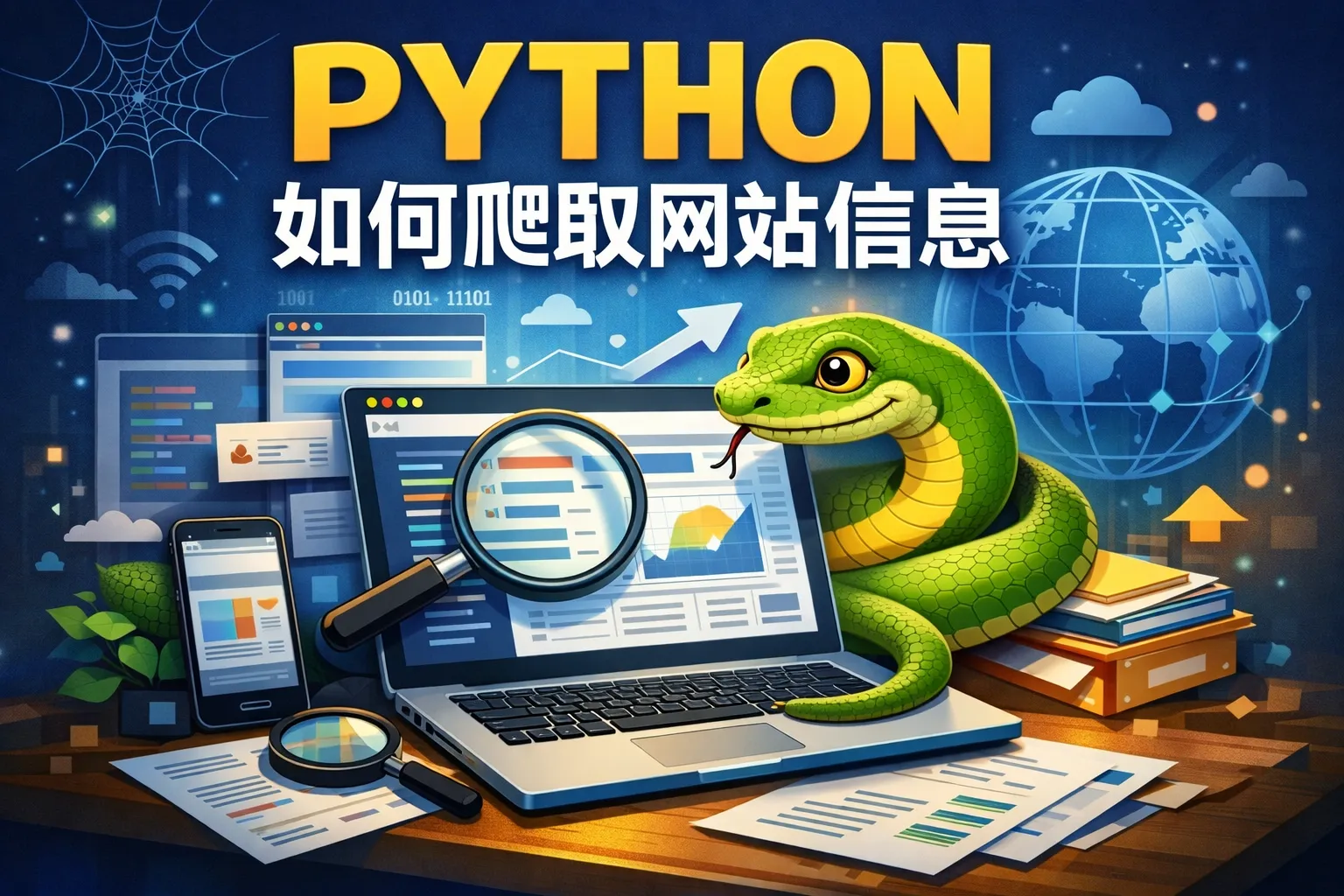 PYTHON如何爬取网站信息