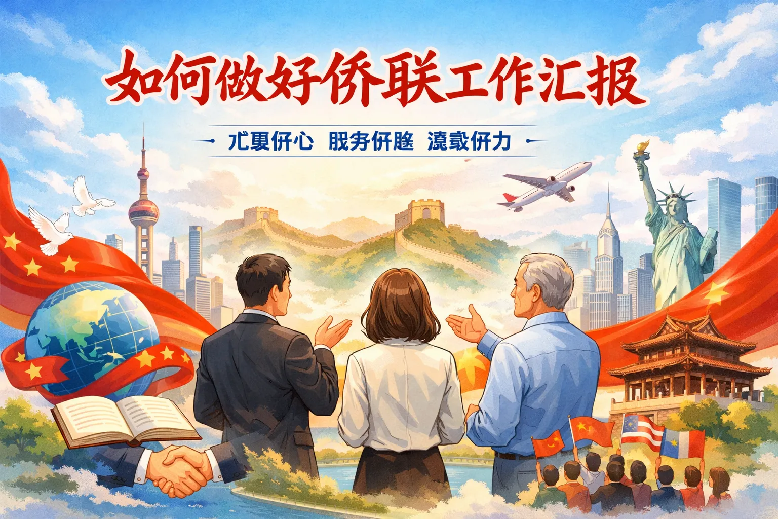 如何做好侨联工作汇报