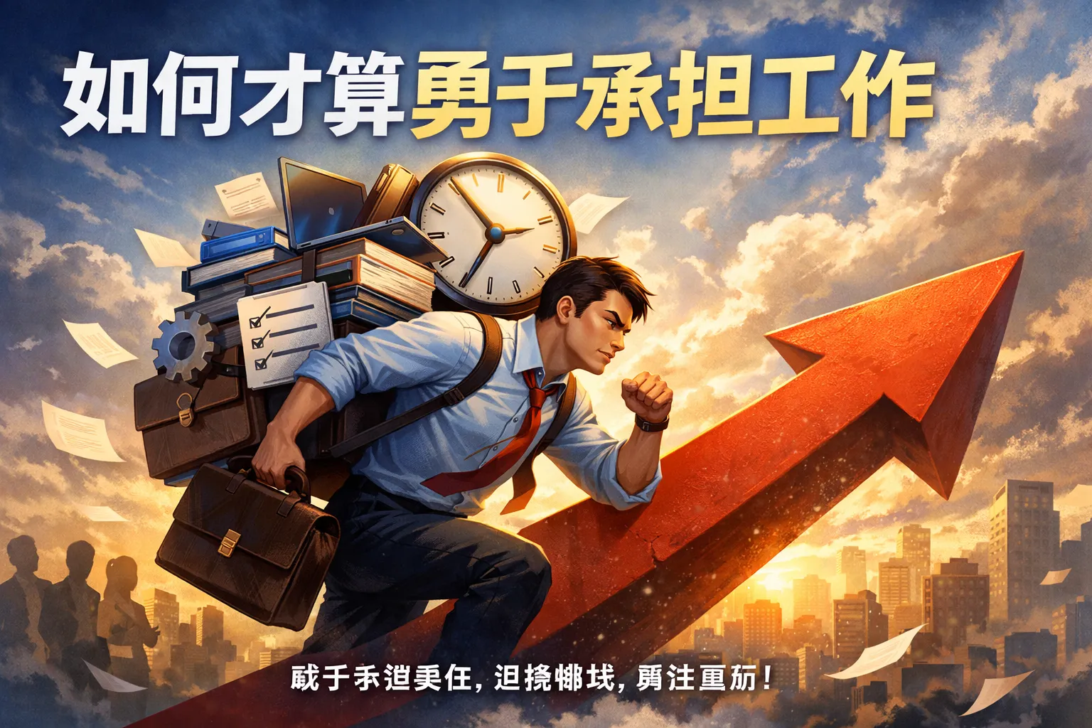 如何才算勇于承担工作