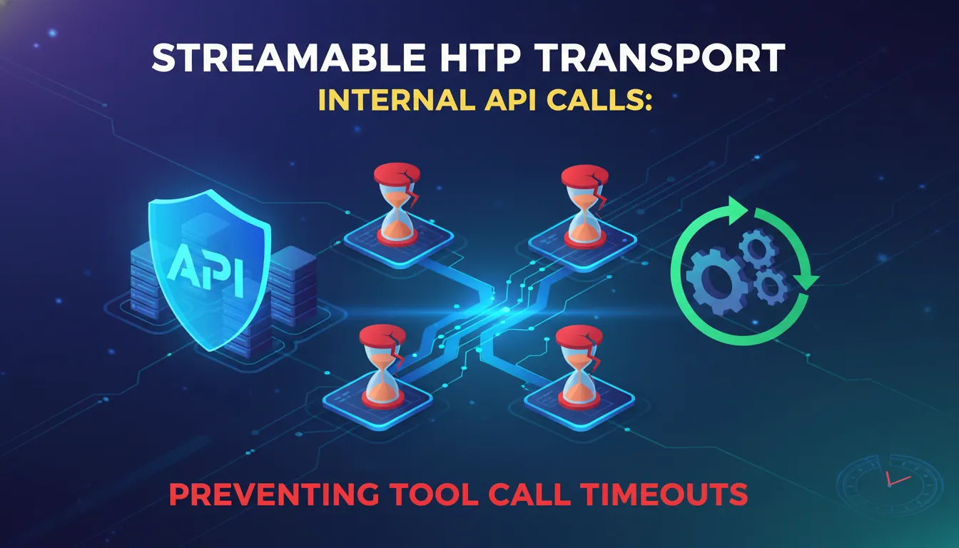 Streamable Http Logo 用 Streamable HTTP Transport 做内部 API 调用时怎么避免工具调用超时