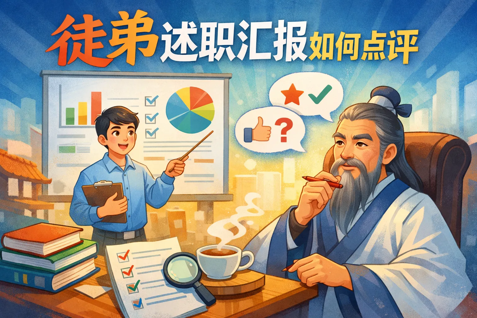 徒弟述职汇报如何点评