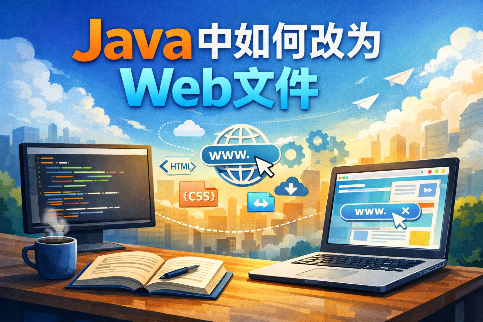 java中如何改为web文件