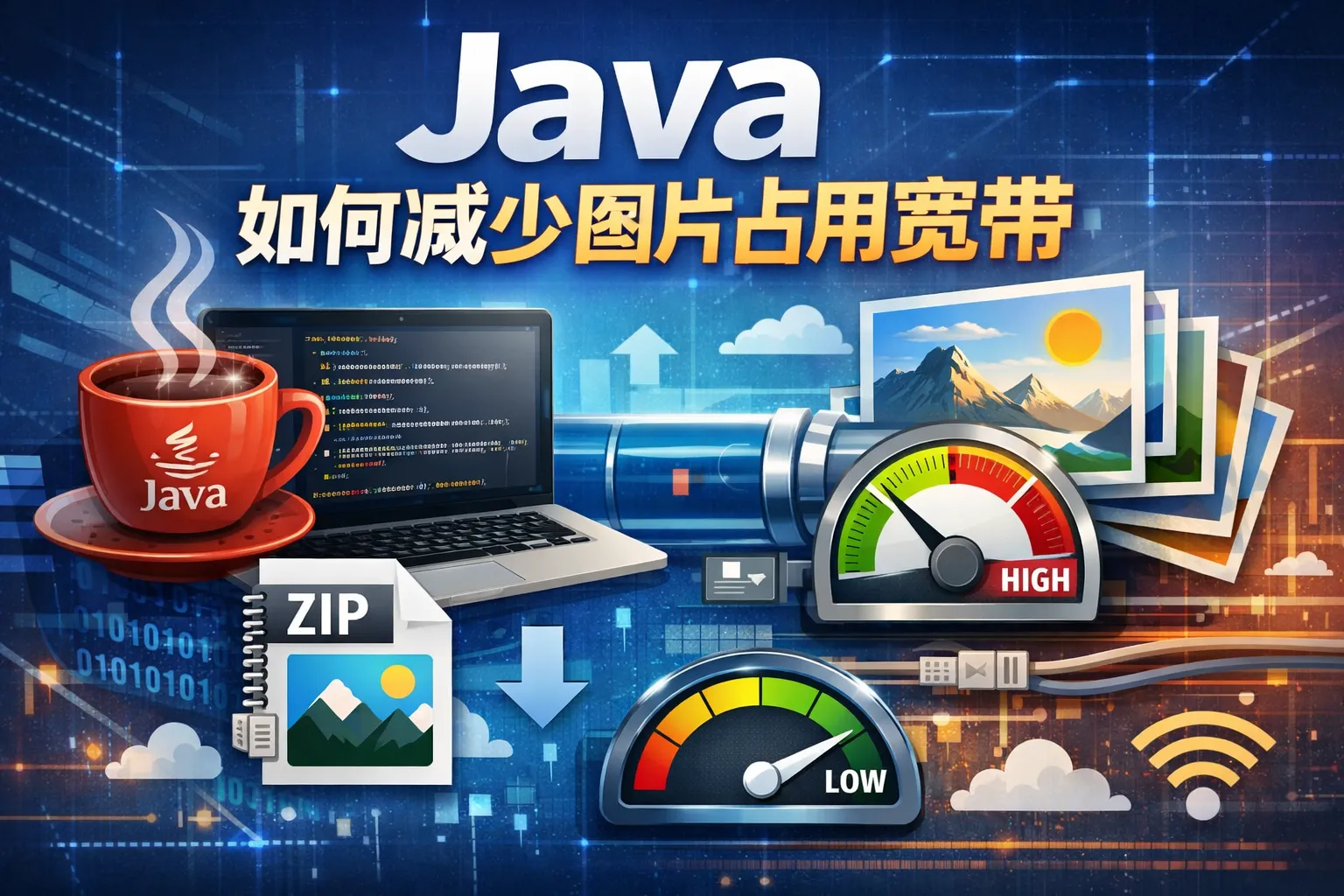 java如何减少图片占用宽带