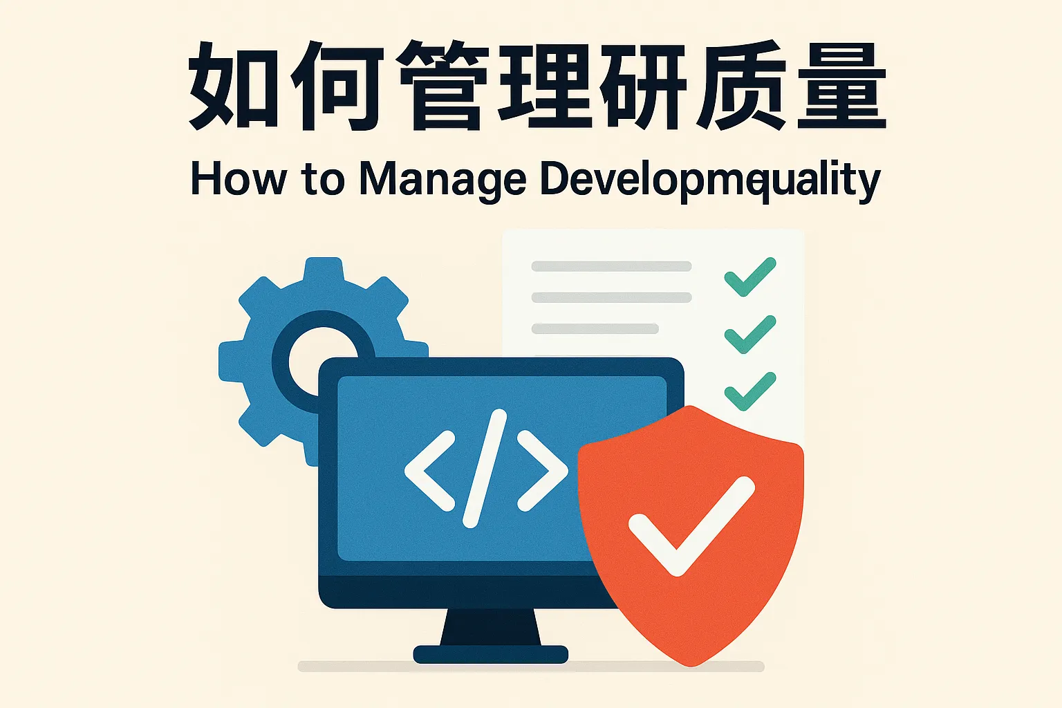 如何管理研发质量