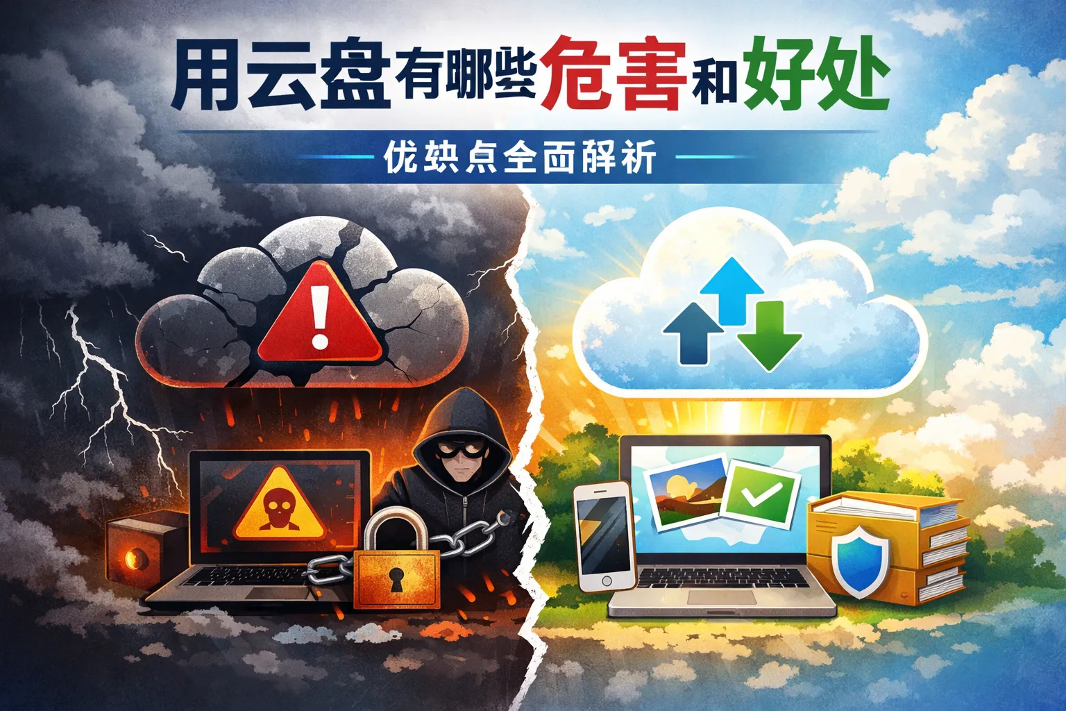 用云盘有哪些危害和好处
