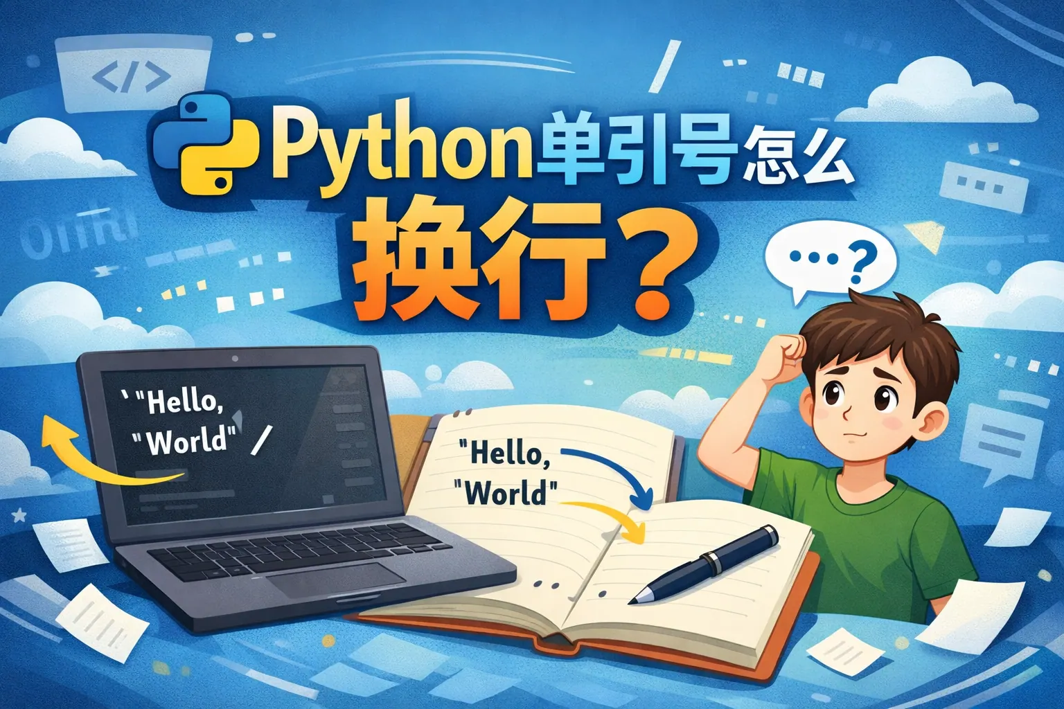 python单引号怎么换行
