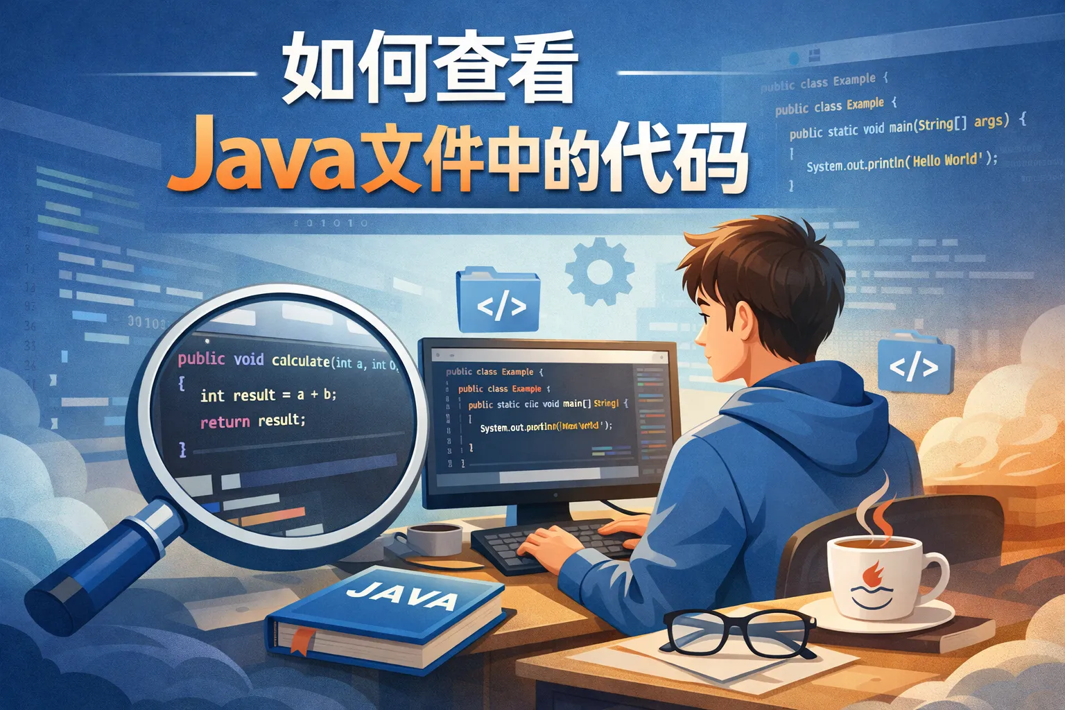 如何查看java文件中的代码