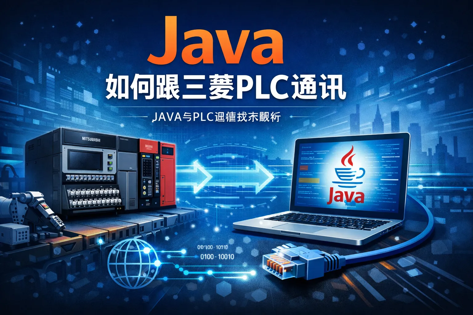 Java如何跟三菱PLC通讯