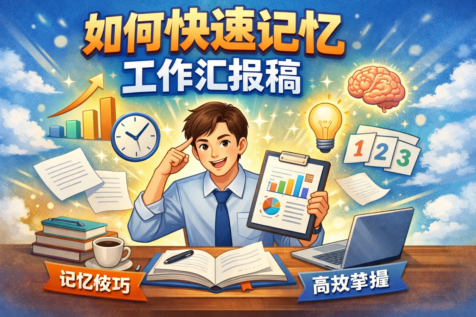 如何快速记忆工作汇报稿