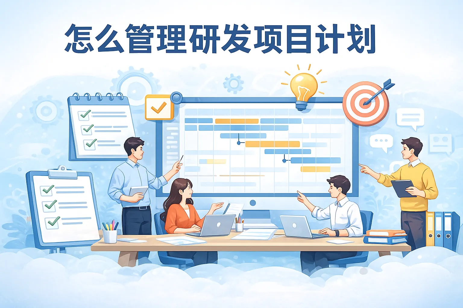怎么管理研发项目计划
