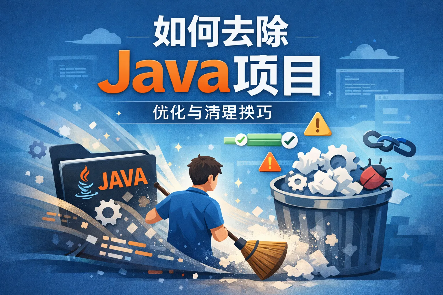 如何去除java项目